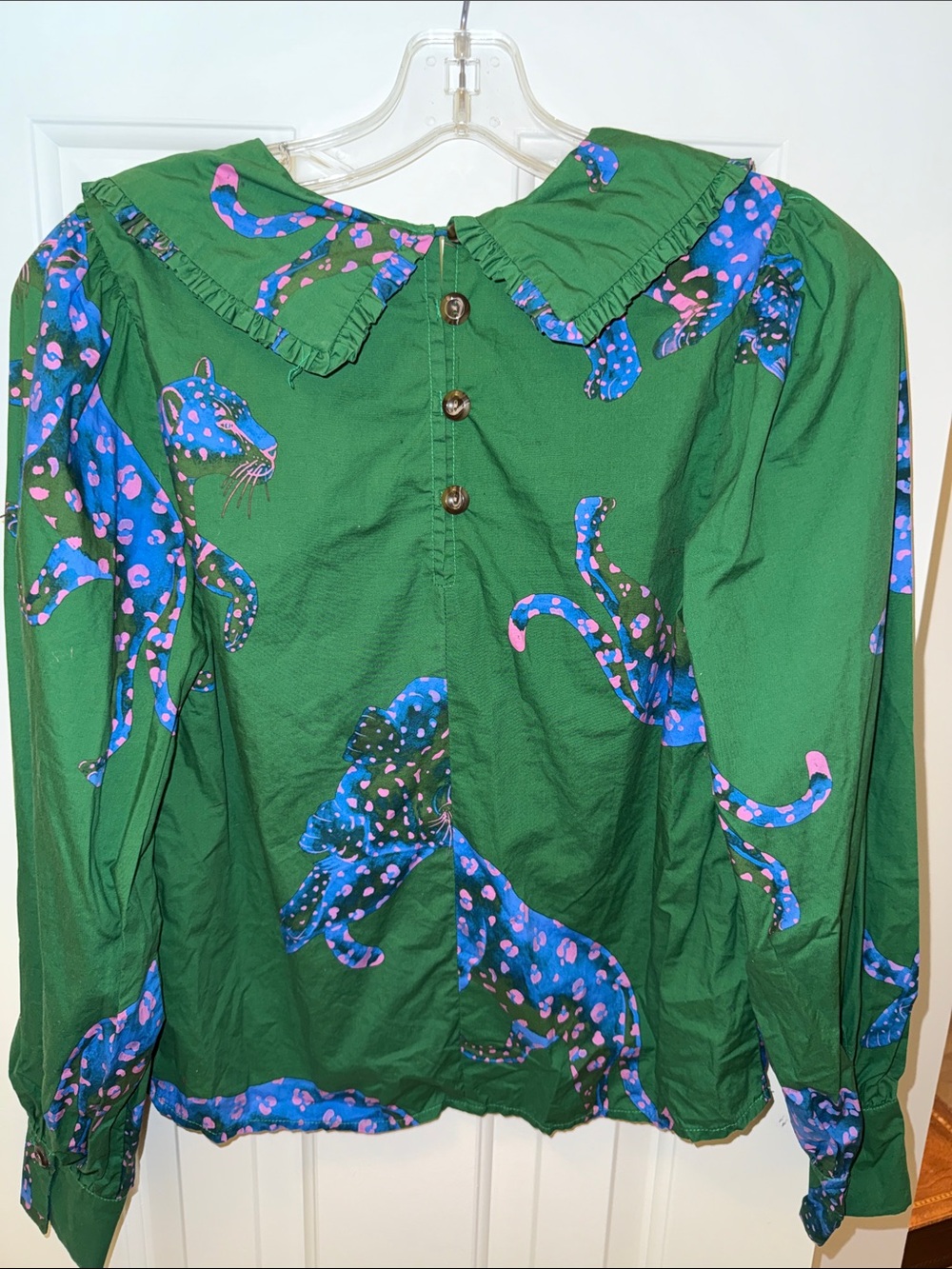 Farm Rio Anthro Leopard Blouse - Picture 10 of 10